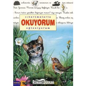 ÇIKARTMALARLA OKUYORUM EĞLENİYORUM KEDI YAVRUSU MİNNOŞ - DELPHINE LACHARRON