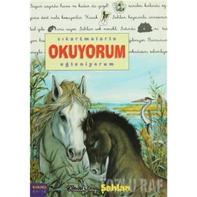 ÇIKARTMALARLA OKUYORUM EĞLENİYORUM KÜÇÜK TAY ŞAHLAN - DELPHINE LACHARRON