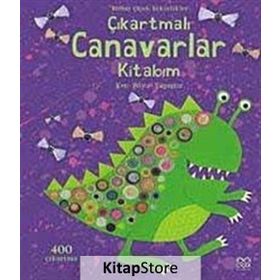 ÇIKARTMALI CANAVARLAR KİTABIM - REBECCA GILPIN