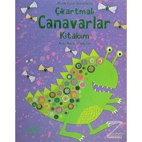 ÇIKARTMALI CANAVARLAR KİTABIM - REBECCA GILPIN
