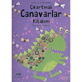 ÇIKARTMALI CANAVARLAR KİTABIM - REBECCA GILPIN