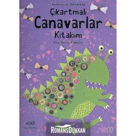 ÇIKARTMALI CANAVARLAR KİTABIM - REBECCA GILPIN