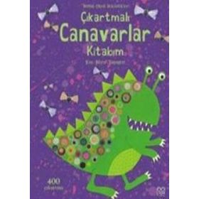 ÇIKARTMALI CANAVARLAR KİTABIM - REBECCA GILPIN