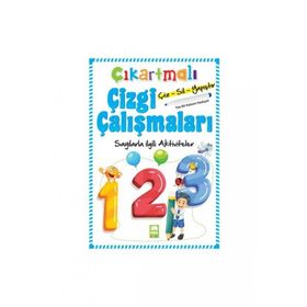 Çıkartmalı Çizgi Çalışmaları-Sayılarla ilgili Aktiviteler - Kolektif