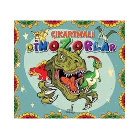 Çıkartmalı Dinozorlar - Çıkartma Etkinlik ve Boyama - Pal Sokağı