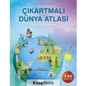 Çıkartmalı Dünya Atlası / Ülkelerin Özellikleri / Fiona Patchett
