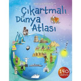 Çıkartmalı Dünya Atlası / Ülkelerin Özellikleri / Fiona Patchett
