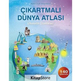 Çıkartmalı Dünya Atlası / Ülkelerin Özellikleri / Fiona Patchett