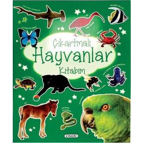 Çıkartmalı Hayvanlar Kitabım - Civciv Yayınları