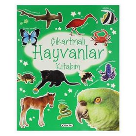 Çıkartmalı Hayvanlar Kitabım - Civciv Yayınları
