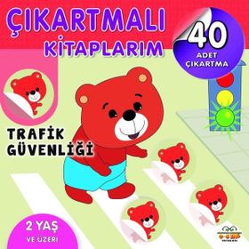 Çıkartmalı Kitaplarım - Trafik Güvenliği - 0-6 Yaş Yayınları