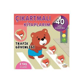 Çıkartmalı Kitaplarım - Trafik Güvenliği - 0-6 Yaş Yayınları