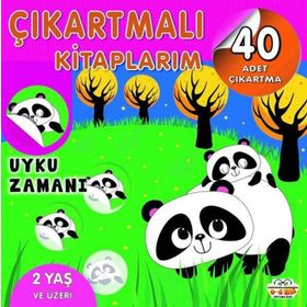 Çıkartmalı Kitaplarım - Uyku Zamanı - 0-6 Yaş Yayınları