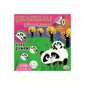 Çıkartmalı Kitaplarım - Uyku Zamanı - 0-6 Yaş Yayınları