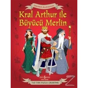 Çıkartmalı Kıyafetleriyle Kral Arthur ve Büyücü Merlin - Struan Reid