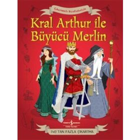 Çıkartmalı Kıyafetleriyle Kral Arthur ve Büyücü Merlin - Struan Reid