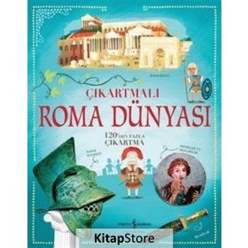 Çıkartmalı Roma Dünyası - Megan Cullis