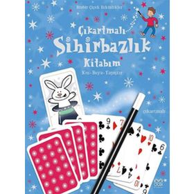 ÇIKARTMALI SİHİRBAZLIK KİTABIM KES BOYA- YAPIŞTIR - BEN DENNE
