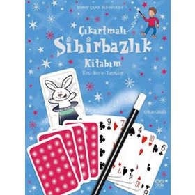 ÇIKARTMALI SİHİRBAZLIK KİTABIM KES BOYA- YAPIŞTIR - BEN DENNE