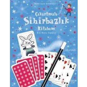 ÇIKARTMALI SİHİRBAZLIK KİTABIM KES BOYA- YAPIŞTIR - BEN DENNE