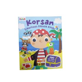 Çıkartmalı Tali Etkinlikli Boyama Kitabı - Kolektif