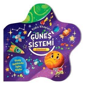 Çıkartmalı Yıldız Kitapları Serisi Güneş Sistemi Dikkat Atölyesi Yayınları