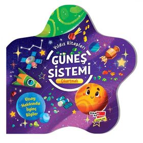 Çıkartmalı Yıldız Kitapları Serisi Güneş Sistemi Dikkat Atölyesi Yayınları