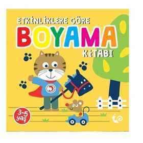 Çikolata Yayınevi Etkinliklere Göre Sarı Boyama Kitabı