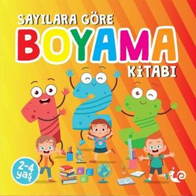 Çikolata Yayınevi Sayılara Göre Boyama Kitabı