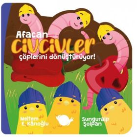 Çikolata Yayınları 2-4 Yaş Bizim Çiftlik Dizisi Afacan Civcivler Çöplerini Dönüştürüyor