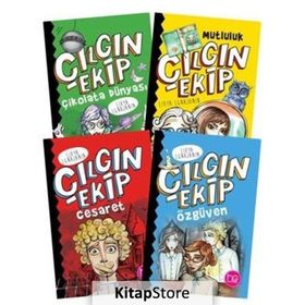 Çılgın Ekip Kitap Seti-4 Kitap Takım-Livya Lgnajanin