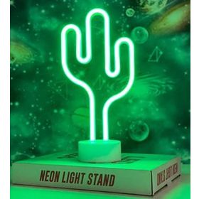 Çılgın Trend Kaktüs Tasarımlı Neon Lamba