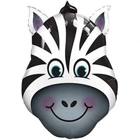 Çılgın Trend Zebra 55 cm Folyo Balon