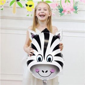 Çılgın Trend Zebra 55 cm Folyo Balon