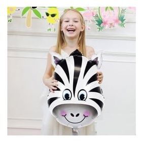 Çılgın Trend Zebra 55 cm Folyo Balon