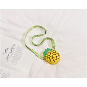 Çılgıntrend Ananas Tasarım Silikon Omuz Askılı Çanta