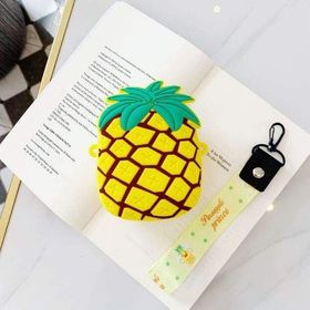 Çılgıntrend Ananas Tasarım Silikon Omuz Askılı Çanta