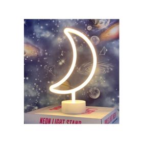Çılgıntrend Ay Tasarımlı Neon Led Masa ve Gece Lambası