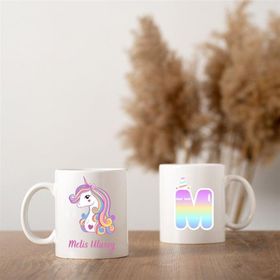 Çılgıntrend Çocuklara Özel Unicorn Tasarımlı Kupa Bardak