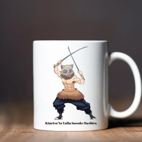 Çılgıntrend Demon Slayer Kimetsu No Yaiba Inosuke Hasibira Tasarımlı Kupa Bardak