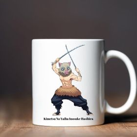 Çılgıntrend Demon Slayer Kimetsu No Yaiba Inosuke Hasibira Tasarımlı Kupa Bardak