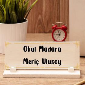 Çılgıntrend Kişiye Özel Masa Üstü İsimlik