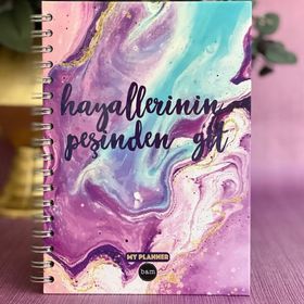 Çılgıntrend MM1744 Hayallerinin Peşinden Git Tasarımlı Konuşan Ajanda