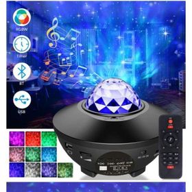 Çılgıntrend Smart Starry Projektör Light-Blth+Müzik+7Farklı Ambians