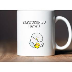 Çılgıntrend Yaşıyosun Bu Hayatı Tasarımlı Kupa Bardak