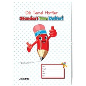 Çınar 24014 Dik Pp Çizgili A4 40 Yp Standart Yazı Güzelyazı Defteri