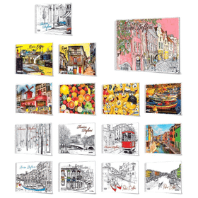 Çınar 25x35 cm 15 Yapraklı Resim Defteri