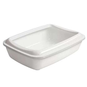 Çınar 50x37x14 cm Beyaz Kürekli Açık Çerçeveli Kedi Tuvaleti