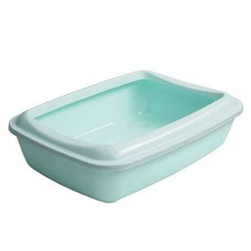 Çınar 50x37x14 cm Su Yeşili Kürekli Açık Çerçeveli Kedi Tuvaleti