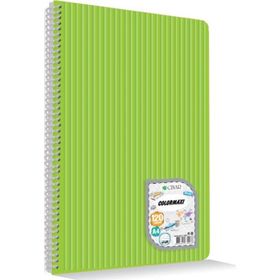 Çınar 73007 Colormaxi A4 120 Yaprak Çizgili Pp Kapak Spiralli Defter